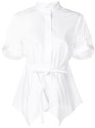 Sportmax Cinched Shirt - White