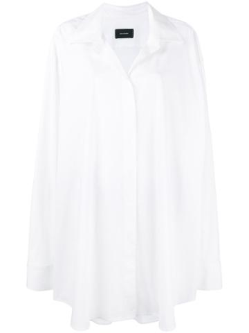 Irina Schrotter Oversized Shirt - White