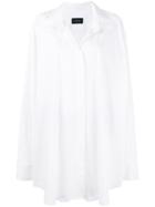 Irina Schrotter Oversized Shirt - White