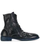 Guidi Lace-up Boots - Blue