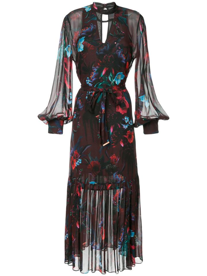 Ginger & Smart Floral Print Tiered Dress