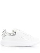 Alexander Mcqueen Oversized Sole Studded Sneakers - White