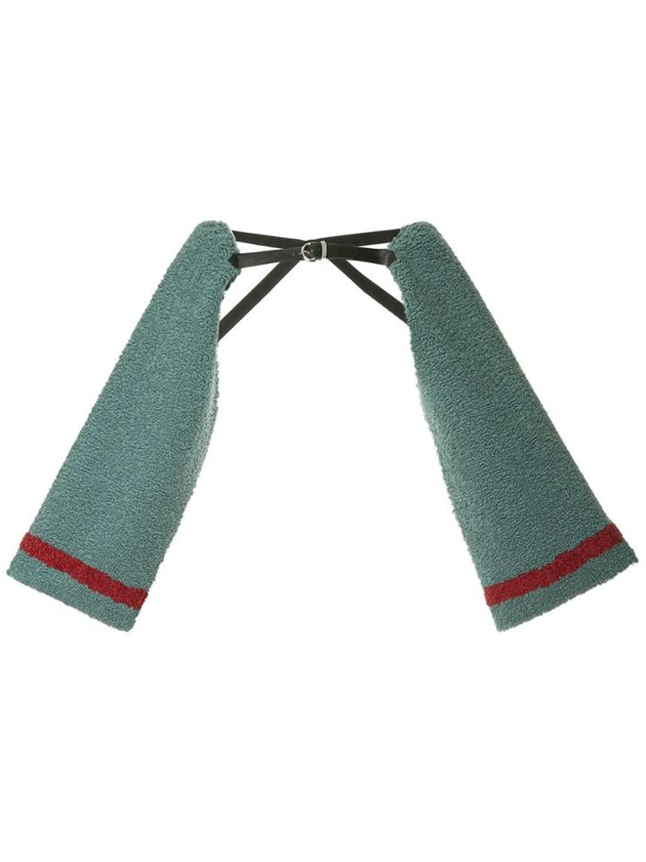 Tu Es Mon Trésor Striped Line Arm Covers - Blue