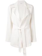 P.a.r.o.s.h. Belted Jacket - White