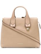 Michael Michael Kors Padlock Tote Bag - Neutrals