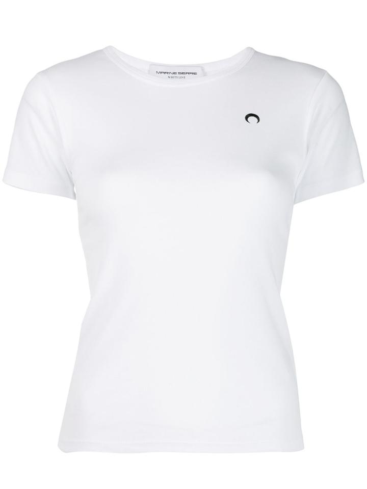 Marine Serre Moon Print T-shirt - White