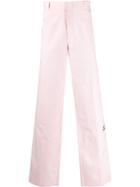 Raf Simons Panelled Wide-leg Trousers - Pink