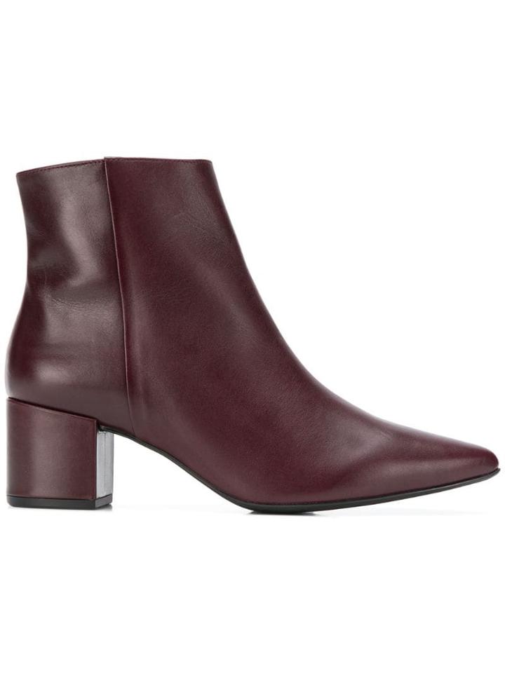 Hogl Pointed Ankle Boots - Pink