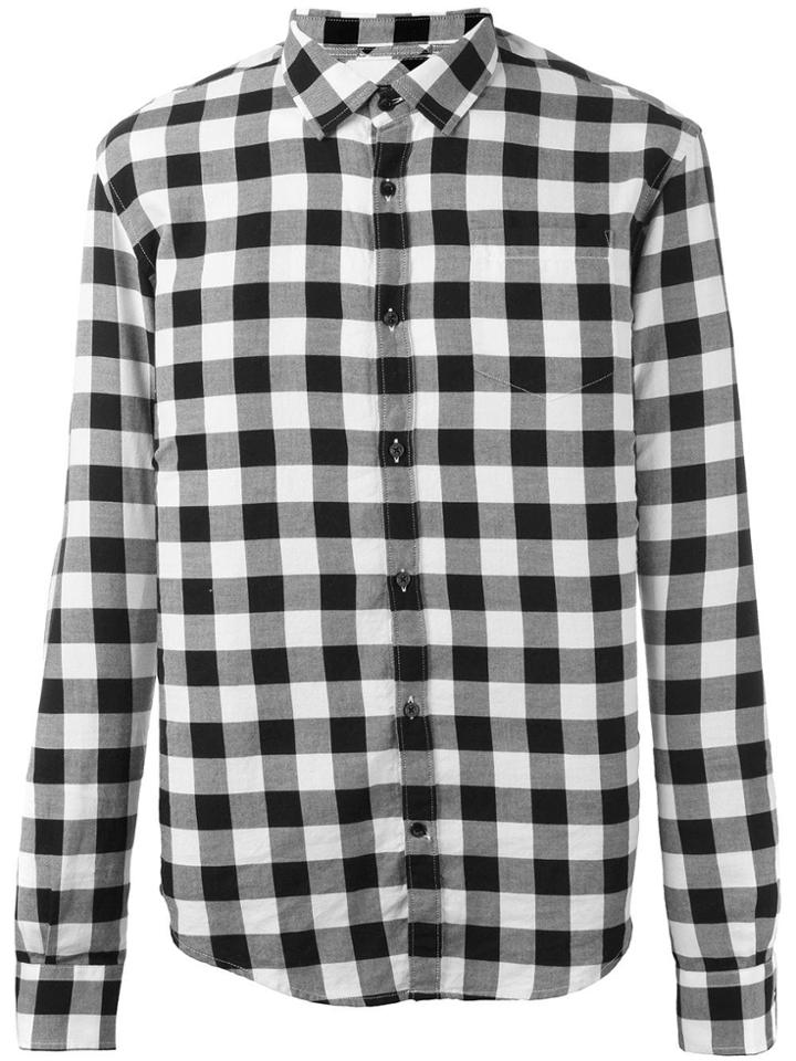 Woolrich Checked Shirt - Black