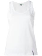 Kenzo Scoop Tank Top, Women's, Size: Medium, White, Cotton/modal