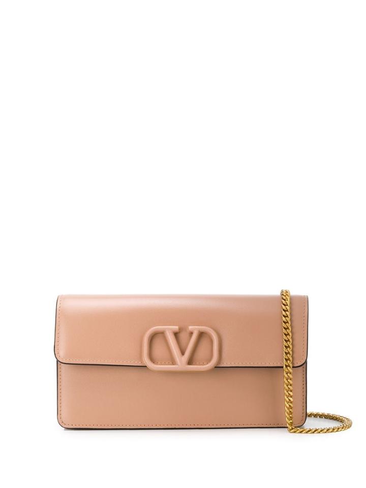 Valentino Valentino Garavani Vsling Clutch - Neutrals