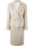 Christian Dior Vintage Tweed Skirt Suit