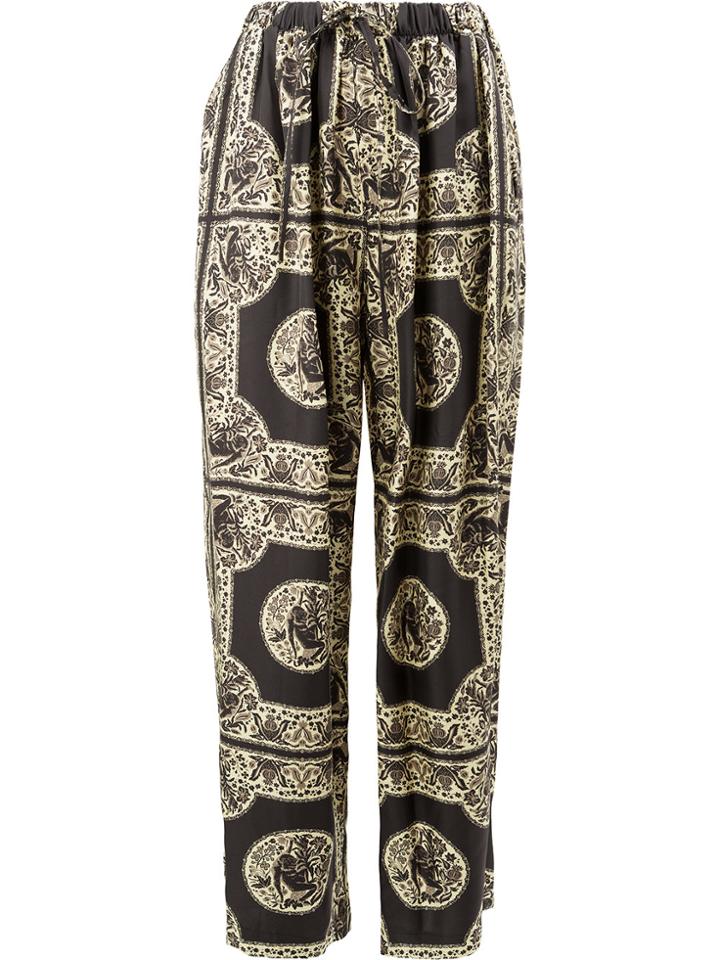 Edward Crutchley Tile Print Trousers - Multicolour