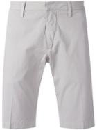 Dondup - Chino Shorts - Men - Cotton/spandex/elastane - 34, Grey, Cotton/spandex/elastane