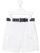Cashmirino Bermuda Shorts, Toddler Boy's, Size: 2 Yrs, White