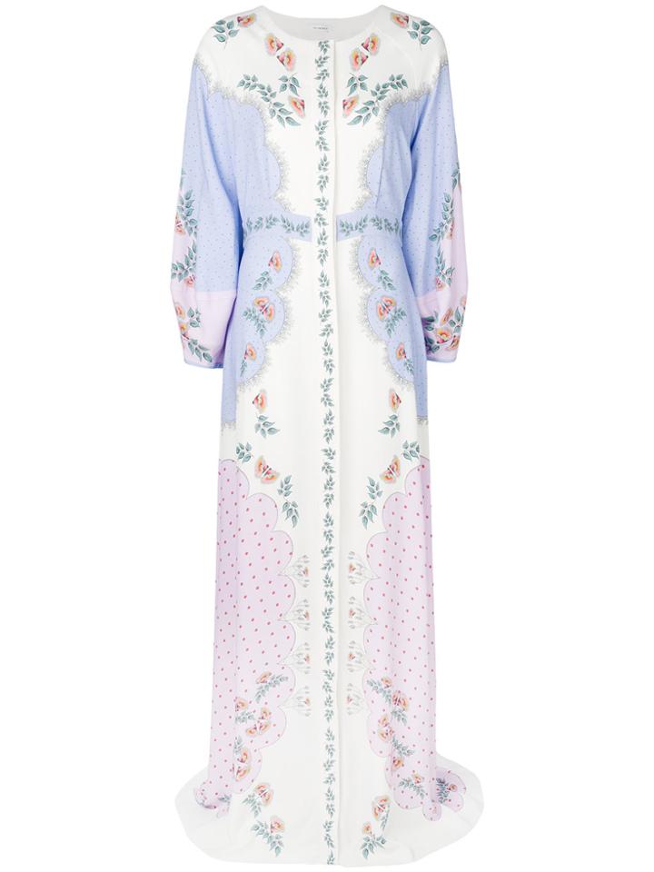 Vilshenko Panel Printed Maxi Dress - Multicolour