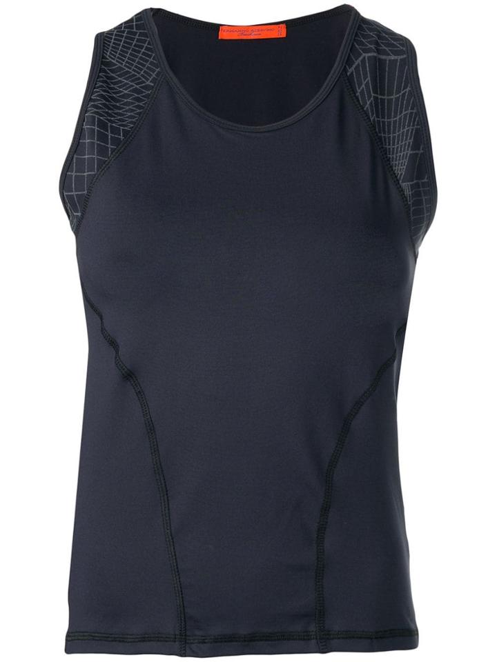 Ermanno Scervino Geometric Print Tank Top - Blue