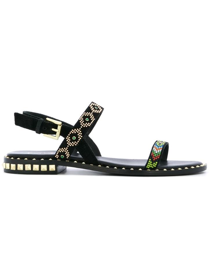 Ash Peace Sandals - Black