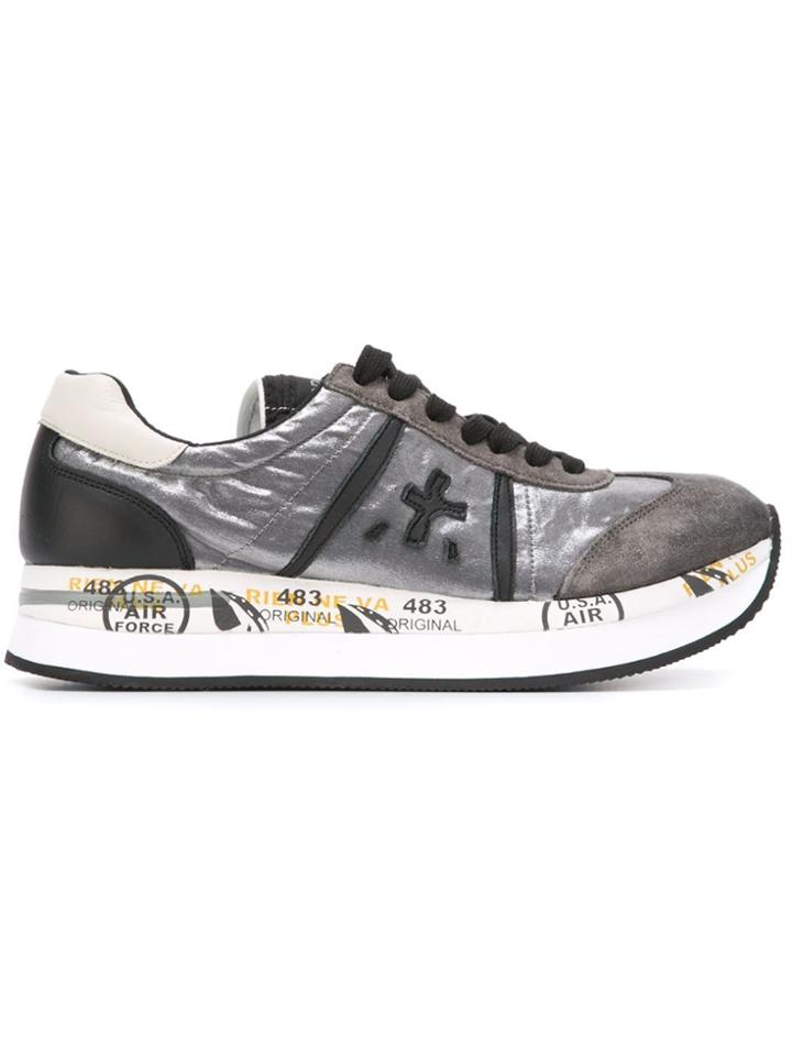 Premiata 'conny' Sneakers - Grey
