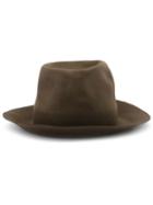 Horisaki Design & Handel Burnt Beaver Fur Felt Hat, Men's, Size: Xl, Brown, Beaver Fur