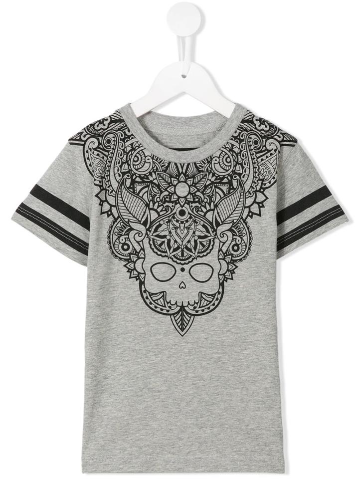 Hydrogen Kids Printed T-shirt, Boy's, Size: 10 Yrs, Grey
