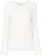 Michael Michael Kors Ribbed Top - White
