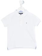 Tommy Hilfiger Junior - Classic Polo Shirt - Kids - Cotton/spandex/elastane - 5 Yrs, White