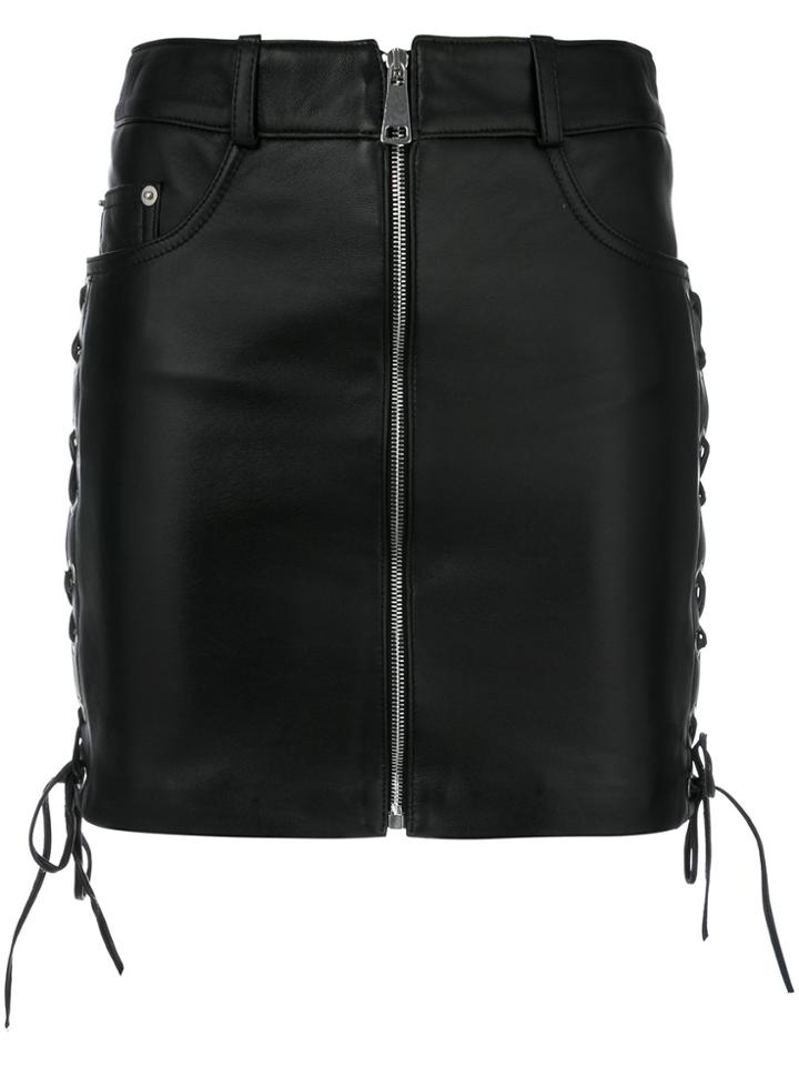 Manokhi Daisy Mini Skirt - Black