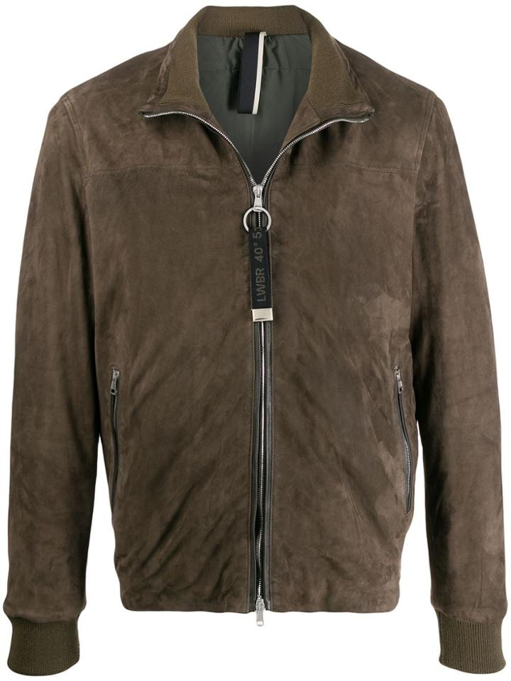 Low Brand Zip-front Jacket - Grey