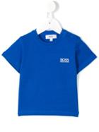 Boss Kids - Embroidered Logo T-shirt - Kids - Cotton - 36 Mth, Toddler Boy's, Blue