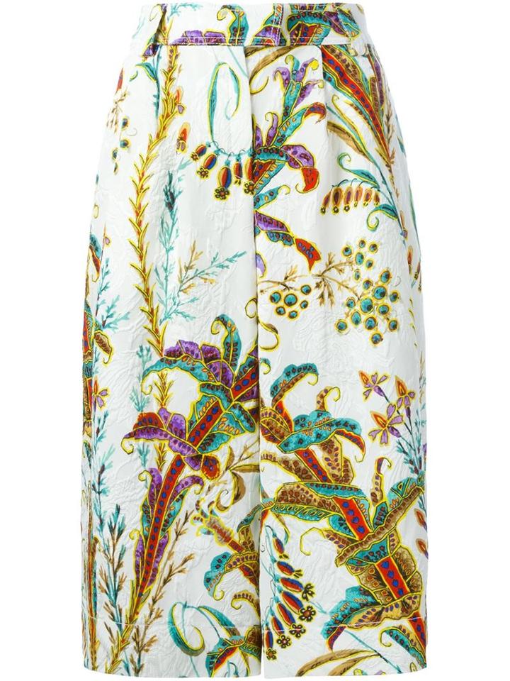 Philosophy Di Lorenzo Serafini Printed Brocade Culottes
