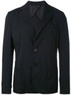 Christian Pellizzari - Classic Jacket - Men - Cotton/polyamide/spandex/elastane/viscose - 50, Black, Cotton/polyamide/spandex/elastane/viscose