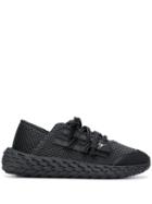 Giuseppe Zanotti Urchin Textured Sneakers - Black