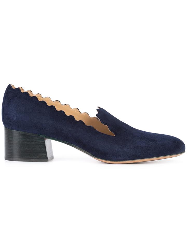 Chloé Lauren Loafers - Blue