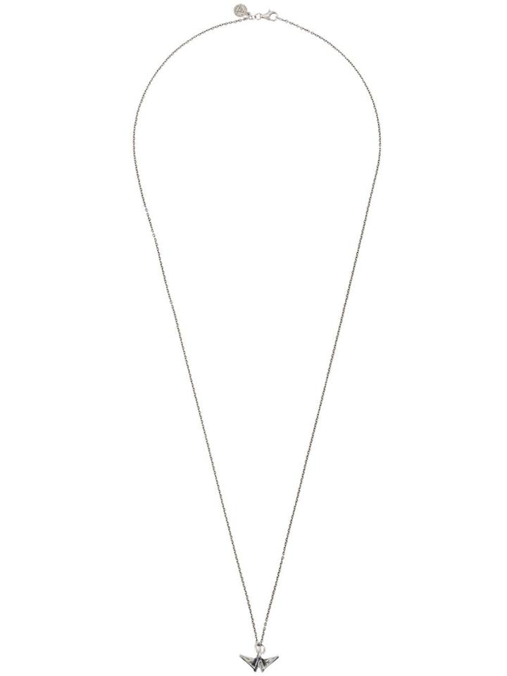 Nove25 Pendant Chain Necklace - Silver