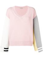 Mrz Dropped Shoulder Jumper - Pink