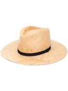 Paul Smith Woven Hat - Brown