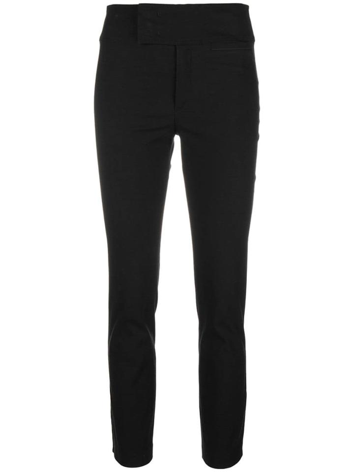 Isabel Marant Cropped Skinny Trousers - Black