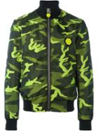 Philipp Plein Late Train Bomber Jacket, Men's, Size: S, Black, Polyester