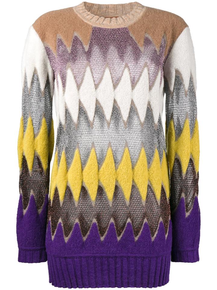 Missoni Colour Block Jumper - Multicolour