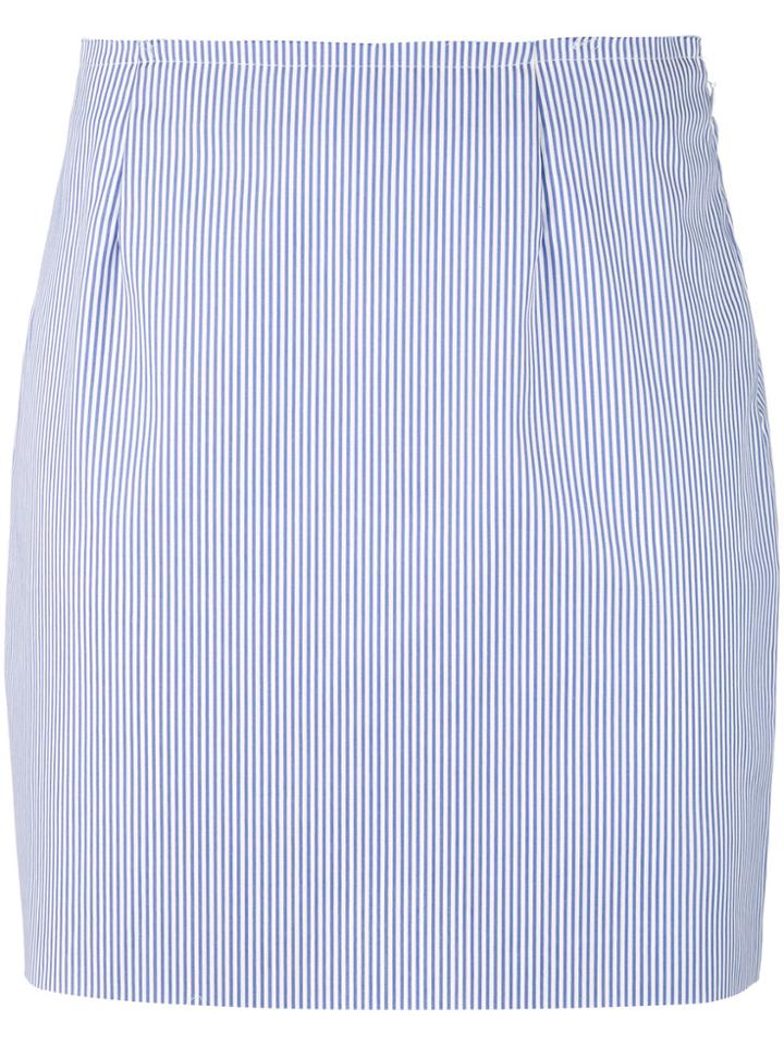 Ottolinger Striped Fitted Skirt - Blue