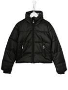 Karl Lagerfeld Kids Branded Padded Jacket - Black