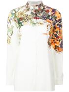 Etro Floral And Foliage Print Shirt - White