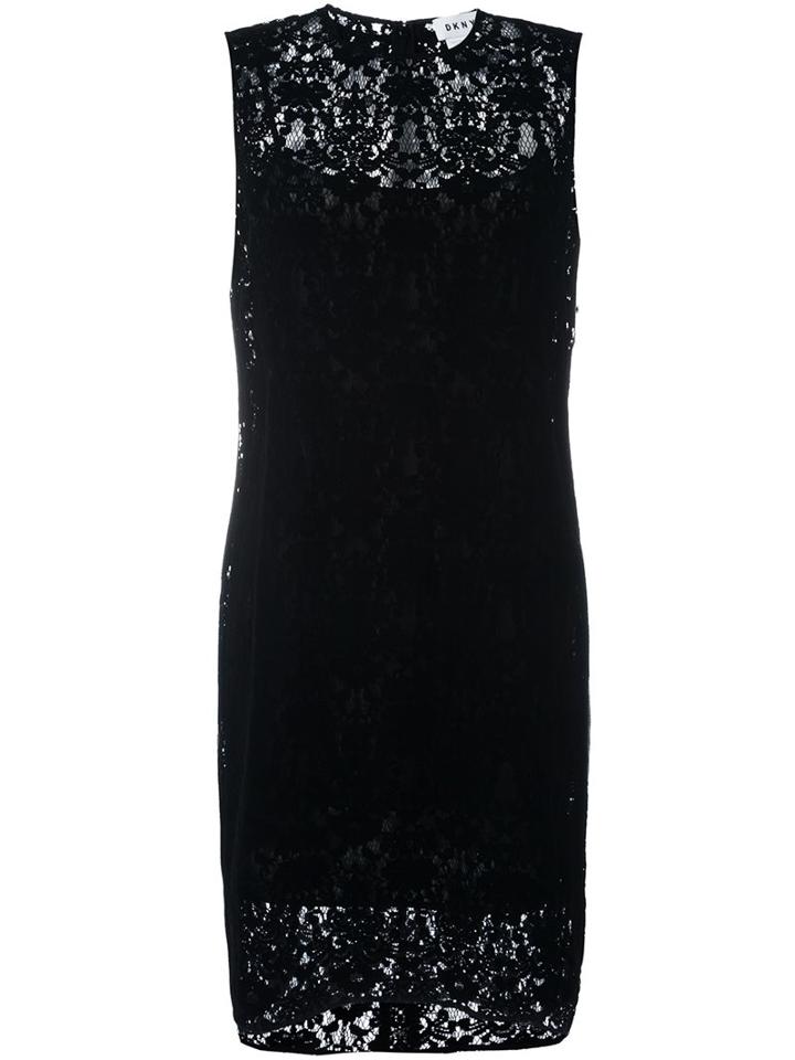 Dkny Floral Lace Shift Dress