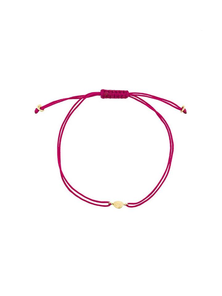 Natasha Collis Nugget Friendship Bracelet, Pink/purple
