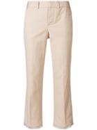Zadig & Voltaire Cropped Tailored Trousers - Nude & Neutrals
