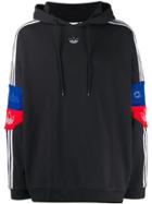 Adidas Embroidered Logo Hoodie - Black