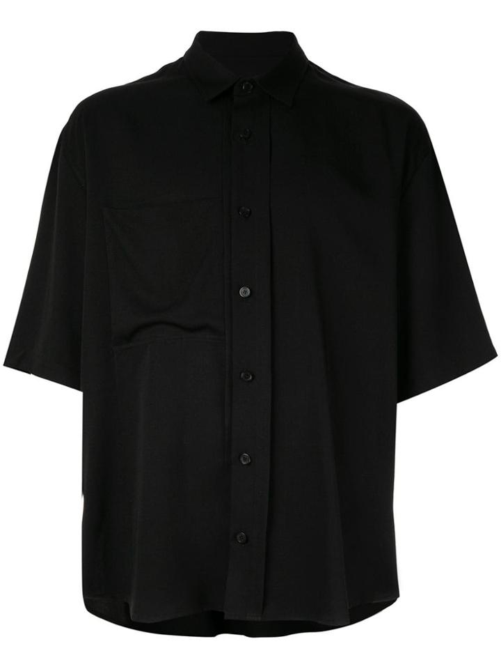 Wooyoungmi Oversized Shortsleeved Shirt - Black