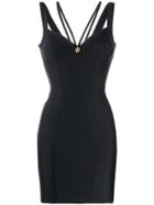 Fausto Puglisi Fitted Bustier Mini Dress - Black