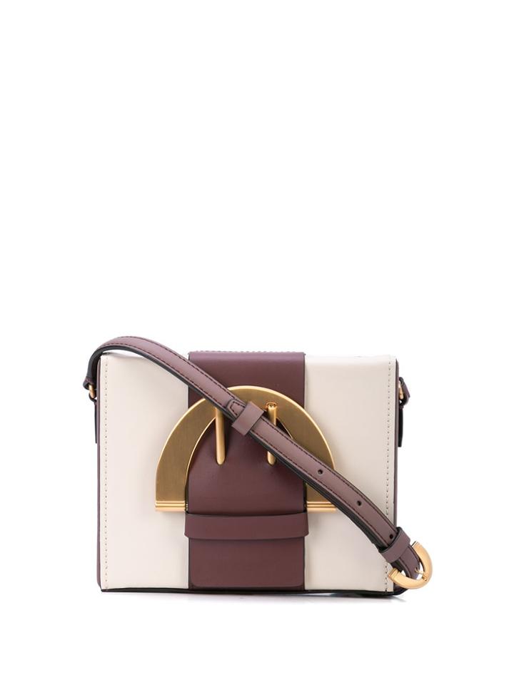 Zac Zac Posen Biba Buckle Box Crossbody Bag - Purple